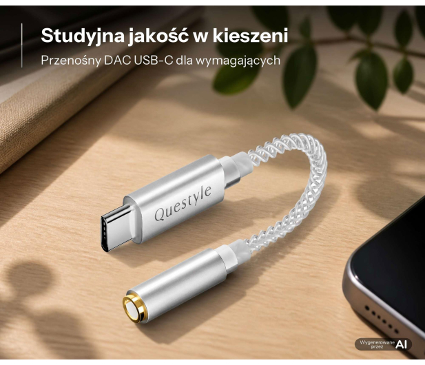 Questyle Questyle Qlink - przenośny DAC/AMP słuchawkowy - 1583311 - zdjęcie 3